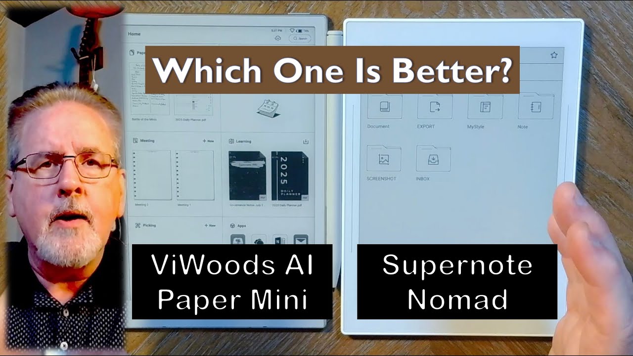 Supernote Nomad vs Viwoods AI Paper Mini - This is a Hard Choice!