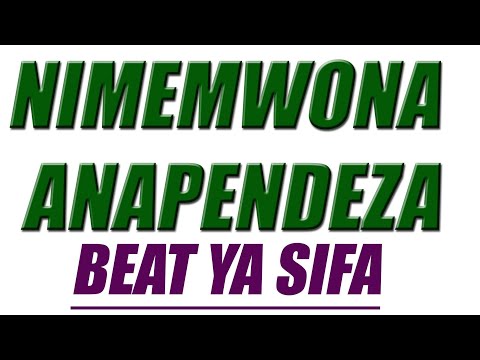 BITI YA SIFA (NIMEMWONA ANAPENDEZA) FREE GOSPEL BEAT