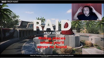 Best places to hide in Raid (Cold War Prop Hunt) - Redz