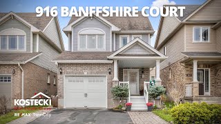 Beautiful Banffshire - 916 Banffshire Court- Kitchener Real Estate Videos