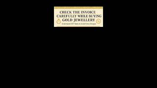 Avoid Extra Gst While Buying Gold Jewellery - This One Invoice Trick Can Save You Thousands