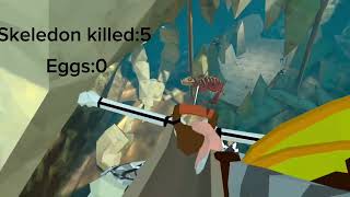 Killing Skeledon 10 times to see how many eggs spawn!