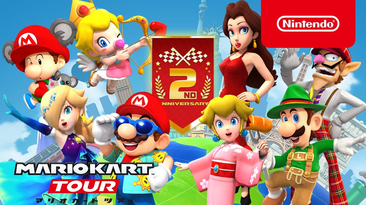 マリオカート ツアー 2nd アニバーサリーツアートレーラー Youtube