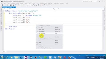 How to Convert Arraylist to Array in VB NET 2012