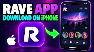 Как скачать приложение Rave на iPhone screenshot 1