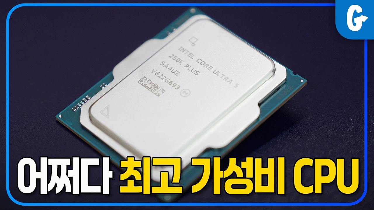 어쩌다보니 멀티 작업 가성비 1등 CPU 250K PLUS
