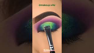 Bold Glittery Eye Look