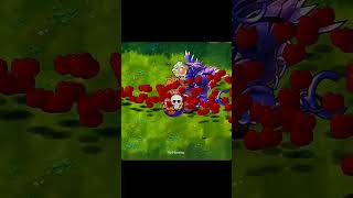Super Red Gatling Beat Gargantuan 🥵#pvz #pvzgameplay #shorts
