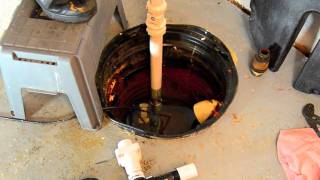 Best Water Powered Back Up Sump Pump  Basepump Installation Video
