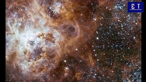 Zooming in on the Tarantula Nebula.