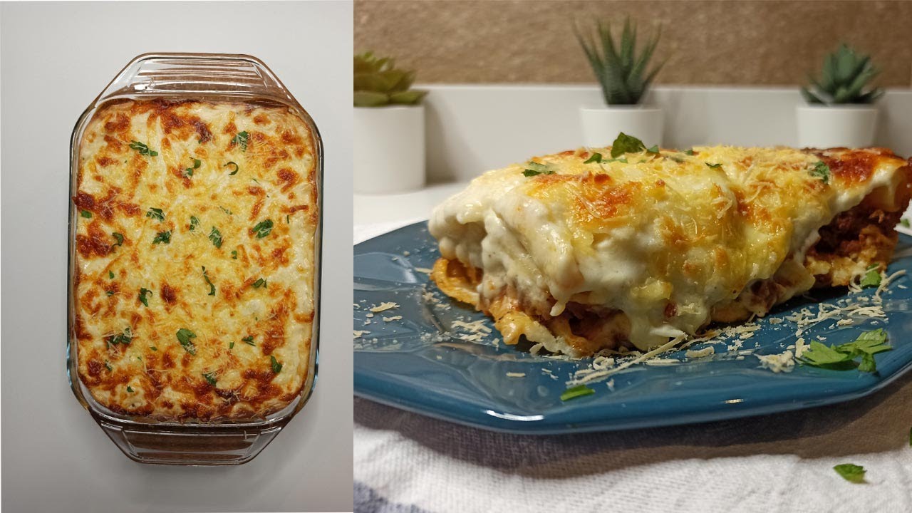 لازم تعملوا المكرونة بالبشاميل بالطريقه دي...هتدمنوها🔥♥️