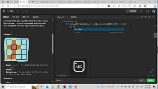 Leetcode 463. Island Perimeter (simulation)