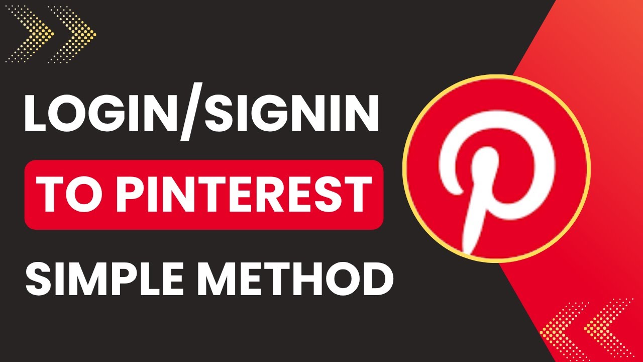 Как войти в Pinterest