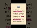 God’s Gold vs. Glitter Praise: Building a Life That Lasts 💎⚓ #matthew7 #godsapproval #wisdom