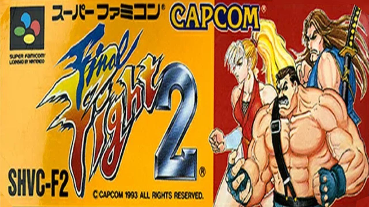 SFC】ファイナルファイト2（マキ） クリア動画 エンディング レトロ