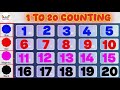 Numbers Counting | 1 से 20 तक गिनती | 1 2 3 Numbers | One two three | अ से अनार 