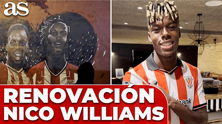 El INESPERADO VÍDEO de RENOVACIÓN de NICO WILLIAMS con el ATHLETIC CLUB