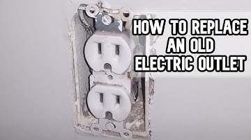 How to replace an old electric outlet DIY video | #diy #outlet