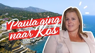 Paula twijfelde niet om op vakantie naar Kos te gaan