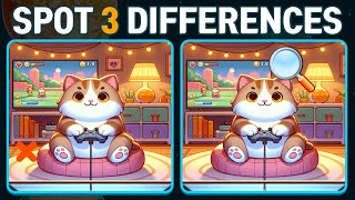 Spot The Difference  Cute but Difficult Puzzle #SD11