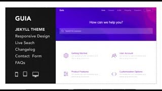 Guia - Documentation and Helpdesk Jekyll Theme | Themeforest Templates