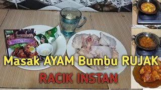 Resep Ayam Panggang Bumbu Rujak, Pedes dan Asamnya Pas Banget DiMulut!. 