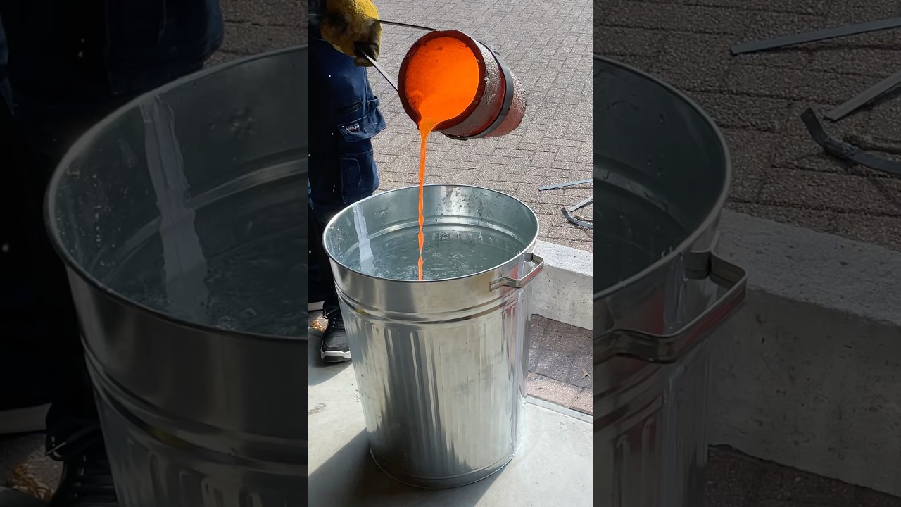 Why pour copper in water?!🫣 