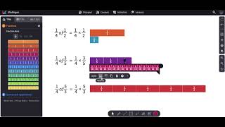Multiplying Fractions Using Polypad