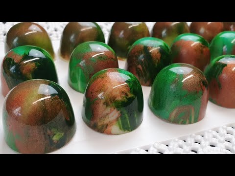 Chocolate Marmorizado! Caramelo  Abacaxi Incrivelmente delicioso