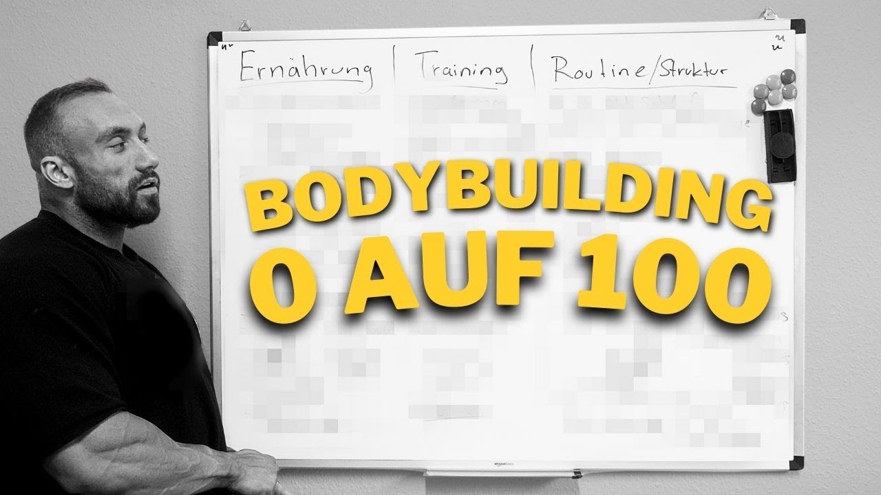 Dieses Video spart dir 2-3 Jahre! (Bodybuilding für Anfänger)