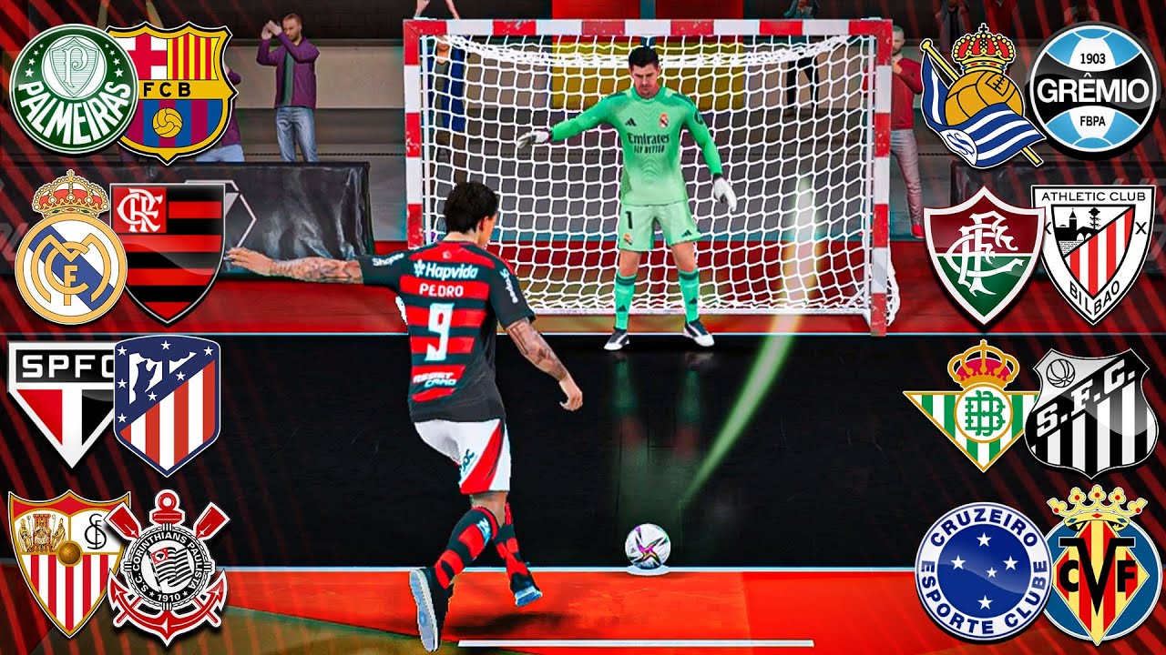 COMEÇOU a COPA entre BRASILEIRÃO x LA LIGA no FUTSAL | EAFC 26