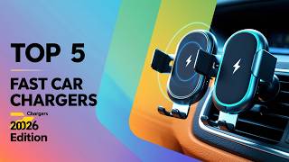 Top 5 Best Car Wireless Fast Chargers 2026 – Fast Charging &amp; Strong Magnetic Hold