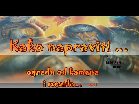 Video: Kako Izgraditi Ogradu Od Prirodnog Kamena