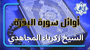 أوائل سورة البقرة #زكرياء_المجاهدي