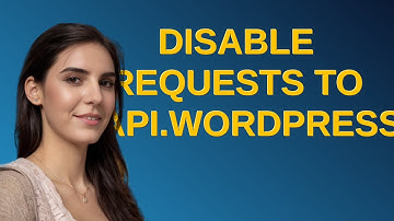 Wordpress: Disable requests to api.wordpress.org