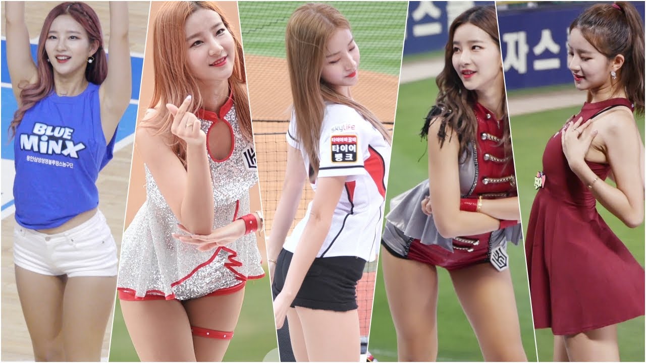 17-20시즌 김진아 치어리더 직캠 핫클립 모아모아! 8분 순삭! KT 2위 기념!!