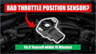 Symptoms of a Bad Throttle position sensor (TPS) How to Fix It Yourself!