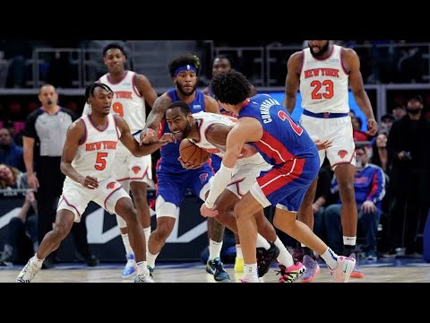 New York Knicks vs Detroit Pistons - Full Game Highlights | March 27, 2022 | 2021-22 NBA Season