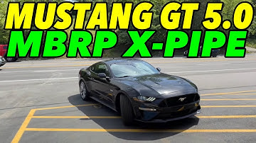 2023 Ford Mustang GT 5.0L V8 w/ MBRP X-PIPE & RESONATOR DELETE!