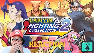 Lunch Box Reaction to Capcom Fighting Collection 2 – Announcement Trailer