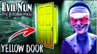 I finally got to unlock the yellow doors secrets in the Evil Nun TBM (Evil Nun the broken mask)