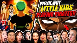 Zoro Speech About Loyalty and Respect !😨 ONE PIECE EPISODE 323 REACTION Compilation MASHUP ゾロの忠誠スピーチ
