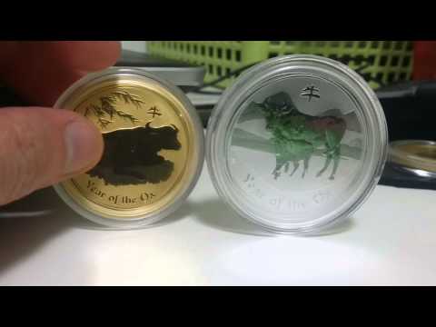 Gold Perth Mint Lunar Series II Year Of The Ox 2009 Review Bullion Coin