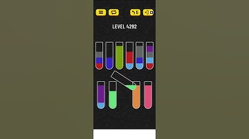 water sort puzzle level 4292