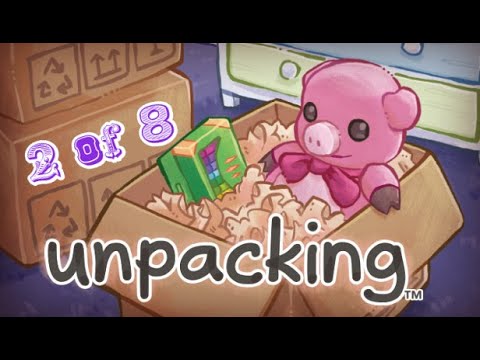 Unpacking [2/8] (live gameplay) - YouTube