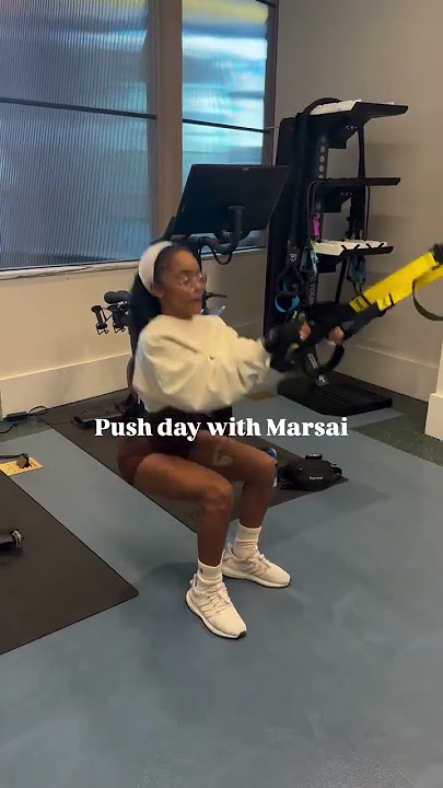 Marsai Martin’s Push Day Grind 💪🏽 | Sneak Peek Into Her Workout @MarsaiMartin