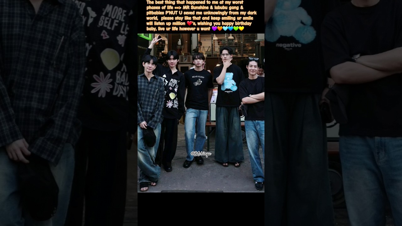 forever with U❤️ 💕 HBD  supanut💜 #supanut #spynut #pitbabetheseries #sailubnut #pingnut #poptop #bl