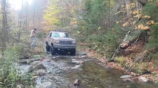 1988 Bronco Mt Moses trail Barnard VT