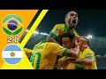 ملخص مباراة البرازيل والأرجنتين في كوبا أمريكا 2019 البرازيل 2 0 مباراة جميلة 