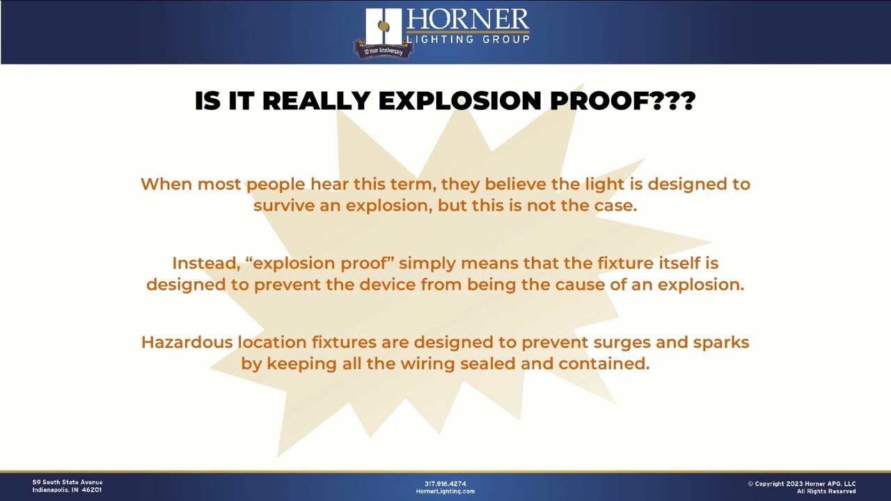 Hazardous Location Lighting Webinar